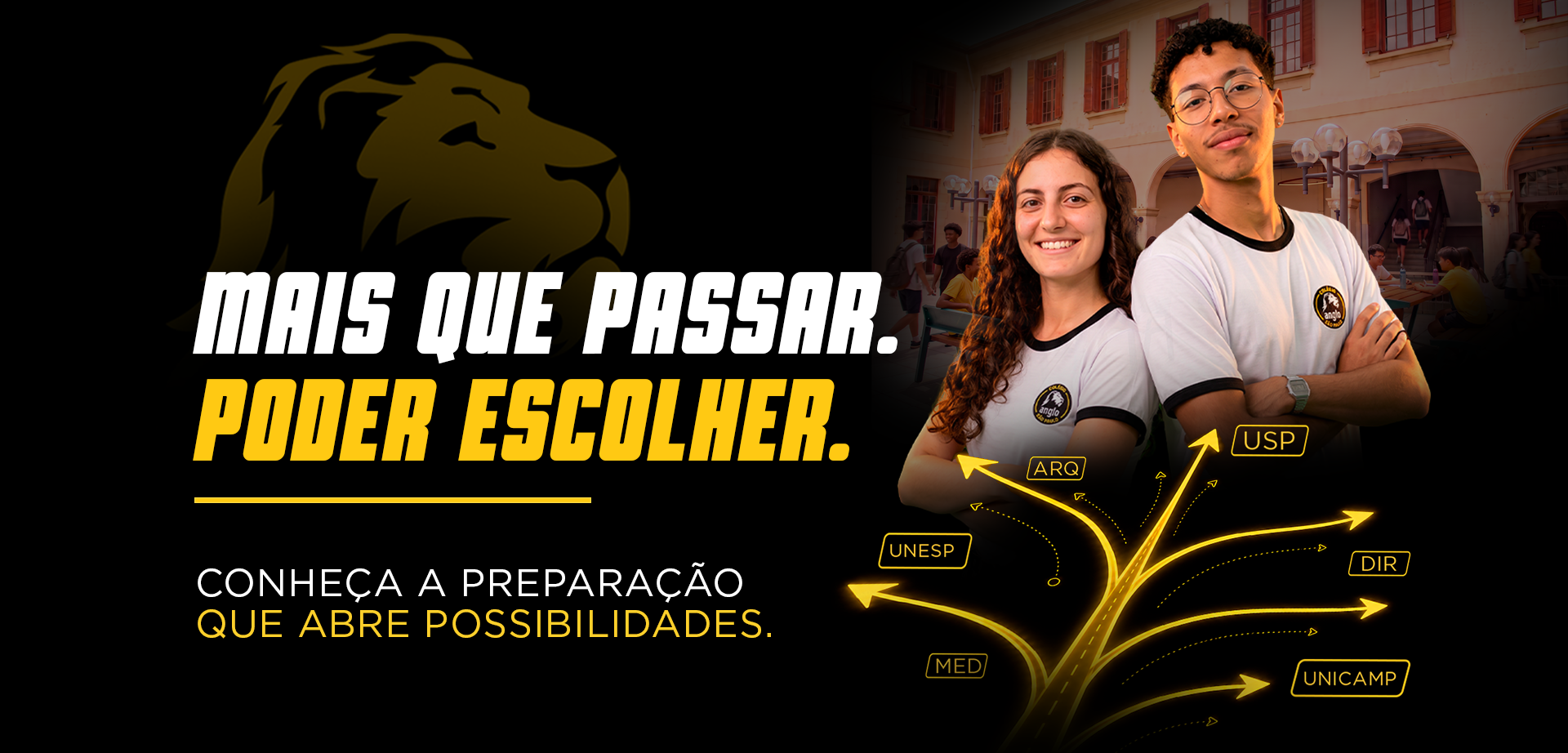 Anglo entre as melhores escolas de São Paulo no ENEM — 6º lugar